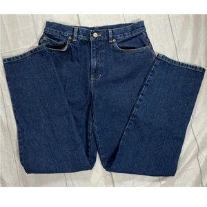 Vintage Lauren Jeans Co By Ralph Lauren Denim Woman’s Size 6 Dark Wash Straight
